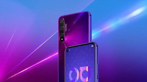 Huawei Nova 5T 128 Gb Hafıza 6 Gb Ram 6.26 İnç 48 MP Çift Hatlı Ips Lcd Ekran Android Akıllı Cep Telefonu Mor