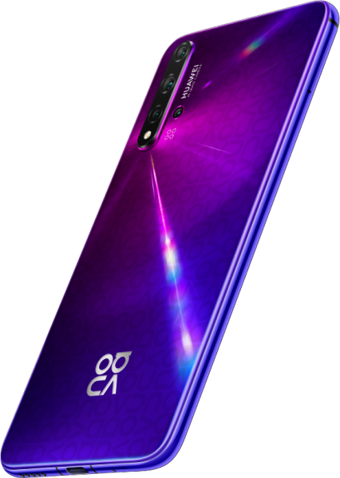 Huawei Nova 5T 128 Gb Hafıza 6 Gb Ram 6.26 İnç 48 MP Çift Hatlı Ips Lcd Ekran Android Akıllı Cep Telefonu Mor