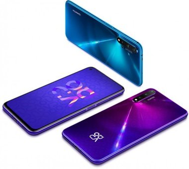 Huawei Nova 5T 128 Gb Hafıza 6 Gb Ram 6.26 İnç 48 MP Çift Hatlı Ips Lcd Ekran Android Akıllı Cep Telefonu Mor