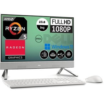 Dell Inspiron 24 5415 I5415AIO3602WP09 AMD Radeon Graphics AMD Ryzen 5 5625U 32 GB Ram DDR4 256 GB SSD 23.8 inç Full HD Windows 11 Pro All in One Bilgisayar