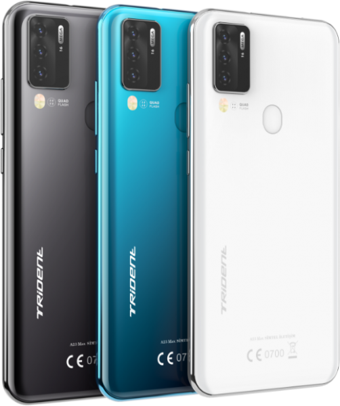Trident A23 Max 64 Gb Hafıza 4 Gb Ram 6.53 İnç 16 MP Android Akıllı Cep Telefonu Mavi