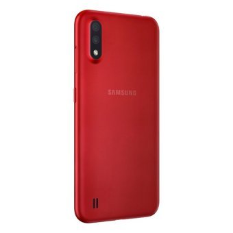 Samsung Galaxy A01 16 Gb Hafıza 2 Gb Ram 5.7 İnç 13 MP Pls Ekran Android Akıllı Cep Telefonu Kırmızı