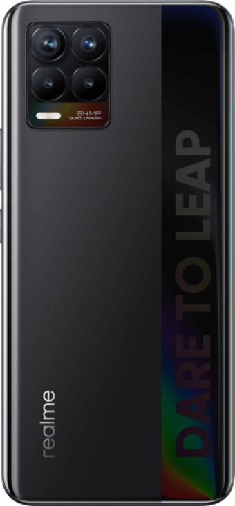 Realme 8 128 Gb Hafıza 6 Gb Ram 6.4 İnç 64 MP Çift Hatlı Super Amoled Ekran Android Akıllı Cep Telefonu Siyah
