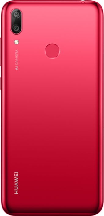 Huawei Y7 32 Gb Hafıza 3 Gb Ram 6.26 İnç 12 MP Ips Lcd Ekran Android Akıllı Cep Telefonu Kırmızı