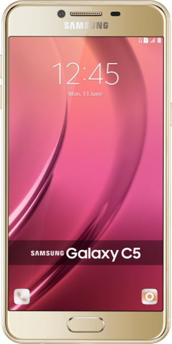 Samsung Galaxy C5 32 Gb Hafıza 4 Gb Ram 5.2 İnç 16 MP Super Amoled Ekran Android Akıllı Cep Telefonu Pembe
