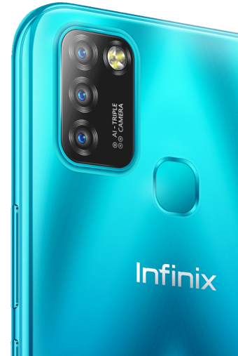 Infinix Smart 5 64 Gb Hafıza 3 Gb Ram 6.6 İnç 5 MP Ips Lcd Ekran Android Akıllı Cep Telefonu Açık Mavi