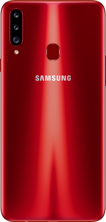 Samsung Galaxy A20S 32 Gb Hafıza 3 Gb Ram 6.5 İnç 13 MP Pls Ekran Android Akıllı Cep Telefonu Kırmızı