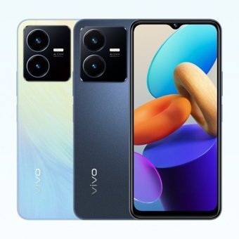 Vivo Y22S (4 Gb / 64 Gb) 64 Gb Hafıza 4 Gb Ram 6.55 İnç 50 MP Ips Lcd Ekran Android Akıllı Cep Telefonu Alaca Mavi