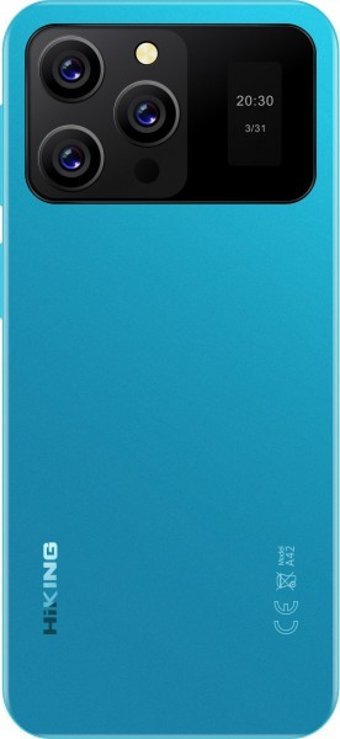 Hiking A42 128 Gb Hafıza 6 Gb Ram 6.52 İnç 48 MP Ips Lcd Ekran Android Akıllı Cep Telefonu Siyah
