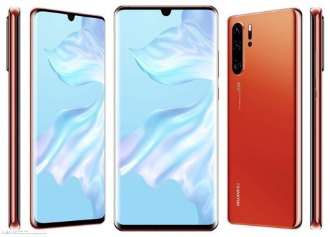 Huawei P40 128 Gb Hafıza 8 Gb Ram 6.1 İnç 50 MP Çift Hatlı Oled Ekran Android Akıllı Cep Telefonu Kırmızı