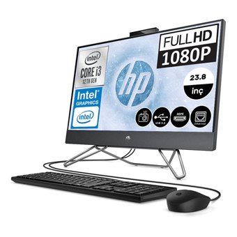 HP 6D381EAWF09 Intel UHD Graphics Intel Core i3 1215U 32 GB Ram DDR4 256 GB SSD 23.8 inç Full HD FreeDos All in One Bilgisayar