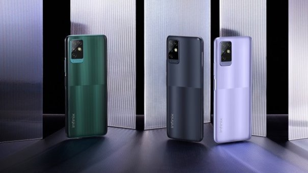Infinix Note 10 128 Gb Hafıza 6 Gb Ram 6.95 İnç 48 MP Ips Lcd Ekran Android Akıllı Cep Telefonu Mor