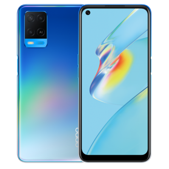 Oppo A54 (Cph2239) 128 Gb Hafıza 4 Gb Ram 6.51 İnç 13 MP Ips Lcd Ekran Android Akıllı Cep Telefonu Mavi