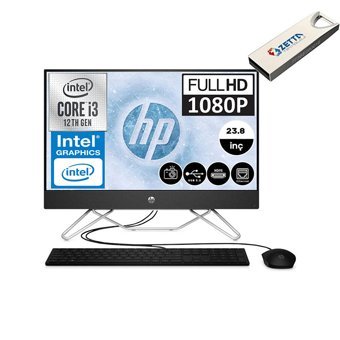 HP 79N39EAF06 Intel Iris Xe Graphics Intel Core i3 1215U 16 GB Ram DDR4 2 TB SSD 23.8 inç Full HD FreeDos All in One Bilgisayar