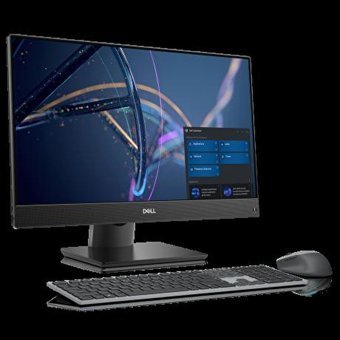 Dell Optiplex 5400 Intel UHD Graphics Intel Core i5 12500T 8 GB Ram DDR4 256 GB SSD 23.8 inç Full HD Ubuntu All in One Bilgisayar