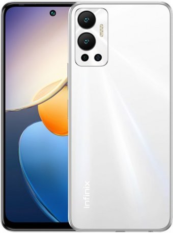 Infinix Hot 12 128 Gb Hafıza 6 Gb Ram 6.82 İnç 13 MP Ips Lcd Ekran Android Akıllı Cep Telefonu Beyaz