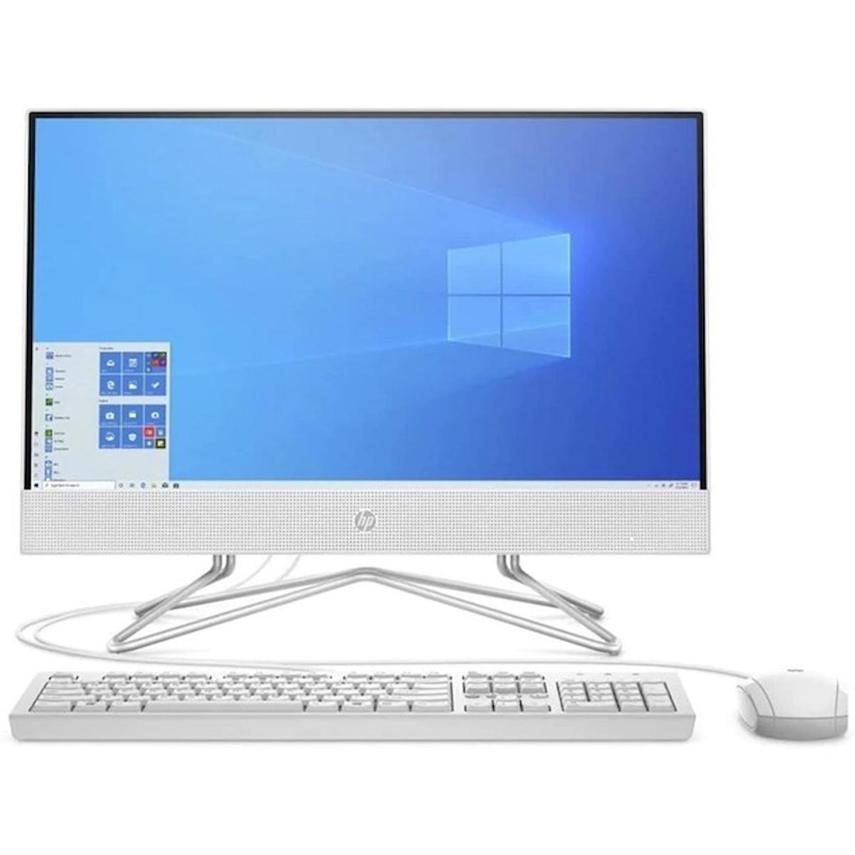 İntel HP 200 G4 5W7P0ES Intel UHD Graphics Intel Core i3 1215 4 GB Ram DDR4 256 GB SSD 21.5 inç Full HD FreeDos All in One Bilgisayar