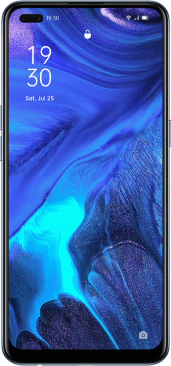 Oppo Reno4 (Cph2113) 128 Gb Hafıza 8 Gb Ram 6.4 İnç 48 MP Çift Hatlı Amoled Ekran Android Akıllı Cep Telefonu Siyah