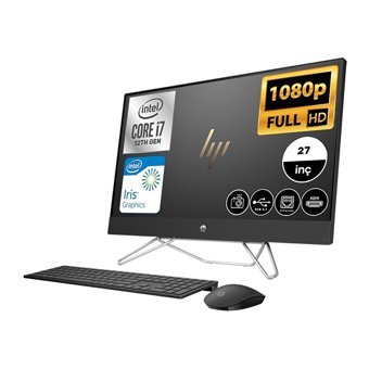 HP 78J88EAH07 Intel Iris Xe Graphics Intel Core i7 1255U 32 GB Ram DDR4 1 TB SSD 27 inç Full HD Windows 11 Home All in One Bilgisayar
