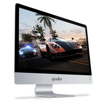 Quadro AIO Rapid HM8122 46824 Intel UHD Graphics Intel Core i5 4670T 8 GB Ram DDR4 240 GB SSD 21.5 inç Full HD FreeDos All in One Bilgisayar