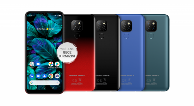 General Mobile Gm 20 64 Gb Hafıza 4 Gb Ram 6.09 İnç 13 MP Ips Lcd Ekran Android Akıllı Cep Telefonu Mavi