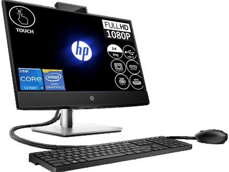HP ProOne 440 G9 P6D395EA21 Intel UHD Graphics Intel Core i7 12700T 64 GB Ram DDR4 256 GB SSD 24 inç Full HD Windows 11 Pro Dokunmatik All in One Bilgisayar