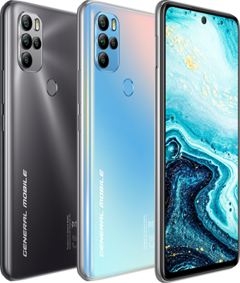 General Mobile Gm 21 Pro 128 Gb Hafıza 6 Gb Ram 6.67 İnç 48 MP Çift Hatlı Ips Lcd Ekran Android Akıllı Cep Telefonu Mavi