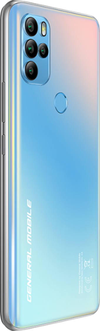 General Mobile Gm 21 Pro 128 Gb Hafıza 6 Gb Ram 6.67 İnç 48 MP Çift Hatlı Ips Lcd Ekran Android Akıllı Cep Telefonu Mavi