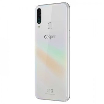 Casper Via G5 64 Gb Hafıza 3 Gb Ram 6.52 İnç 13 MP Ips Lcd Ekran Android Akıllı Cep Telefonu Beyaz