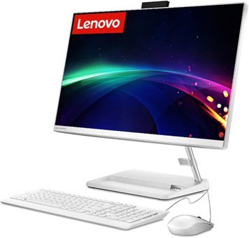 Lenovo IdeaCentre AIO 3 BF0G100TMTX17 AMD Radeon Graphics AMD Ryzen 7 7730U 8 GB Ram DDR4 256 GB SSD 23.8 inç Full HD Windows 11 Home All in One Bilgisayar