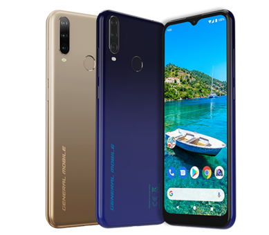 General Mobile Gm 10 64 Gb Hafıza 3 Gb Ram 6.52 İnç 13 MP Ips Lcd Ekran Android Akıllı Cep Telefonu Altın