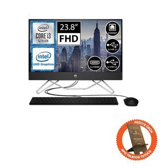 HP Pro 240 G9 6D381EA03 Intel UHD Graphics Intel Core i3 1215U 16 GB Ram DDR4 256 GB SSD 23.8 inç Full HD FreeDos All in One Bilgisayar