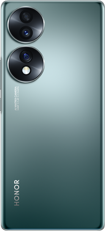 Honor 70 128 Gb Hafıza 8 Gb Ram 6.67 İnç 54 MP Çift Hatlı Oled Ekran Android Akıllı Cep Telefonu Yeşil