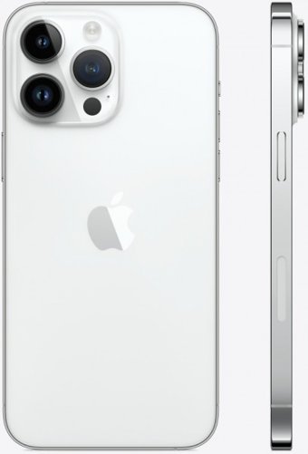 Apple iPhone 14 Pro Max 128 Gb Hafıza 6 Gb Ram 6.7 İnç 48 MP Çift Hatlı Oled Ekran Ios Akıllı Cep Telefonu Gümüş