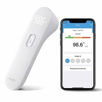 IHealth Alından Temassız Tabanca Ateş Ölçer