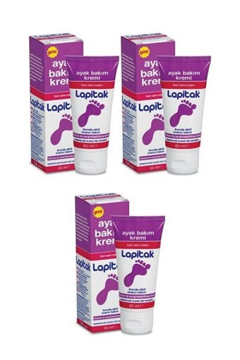 Lapitak Bakım Ayak Kremi 3x60 ml