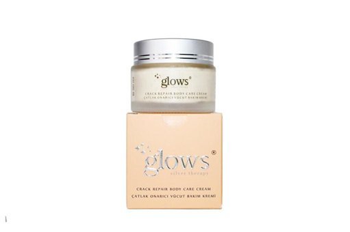Glows Çatlak Ayak Kremi 50 ml + Glows Gümüş İçerikli Çatlak Onarma Vücut Bakım Kremi