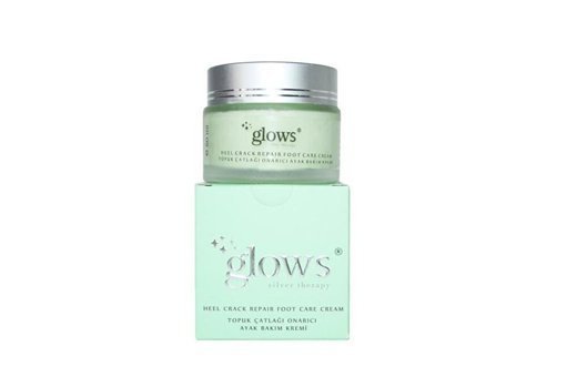 Glows Çatlak Ayak Kremi 50 ml + Glows Gümüş İçerikli Çatlak Onarma Vücut Bakım Kremi