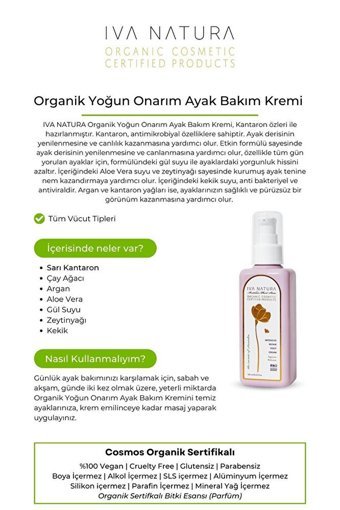 Iva Natura Bakım Ayak Kremi 125 ml