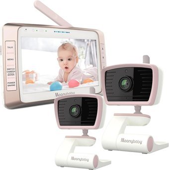 Moonybaby Gece Görüşlü Bebek Kamerası Pembe