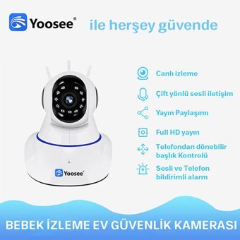 Yoosee Gece Görüşlü Dijital Bebek Kamerası
