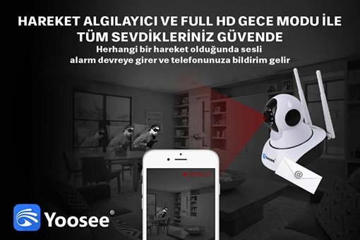 Yoosee Gece Görüşlü Dijital Bebek Kamerası