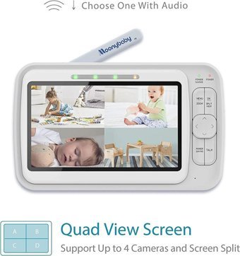 Moonybaby Gece Görüşlü Bebek Kamerası Mavi