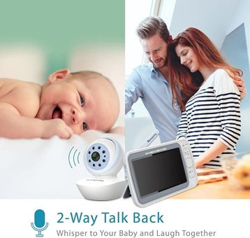 Moonybaby Gece Görüşlü Bebek Kamerası Mavi