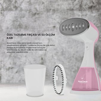 RossClean 1500 W Yapışmaz Buharlı Ütü
