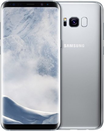 Samsung Galaxy S8+ Plus 64 Gb Hafıza 4 Gb Ram 6.2 İnç 12 MP Çift Hatlı Super Amoled Ekran Android Akıllı Cep Telefonu Gümüş