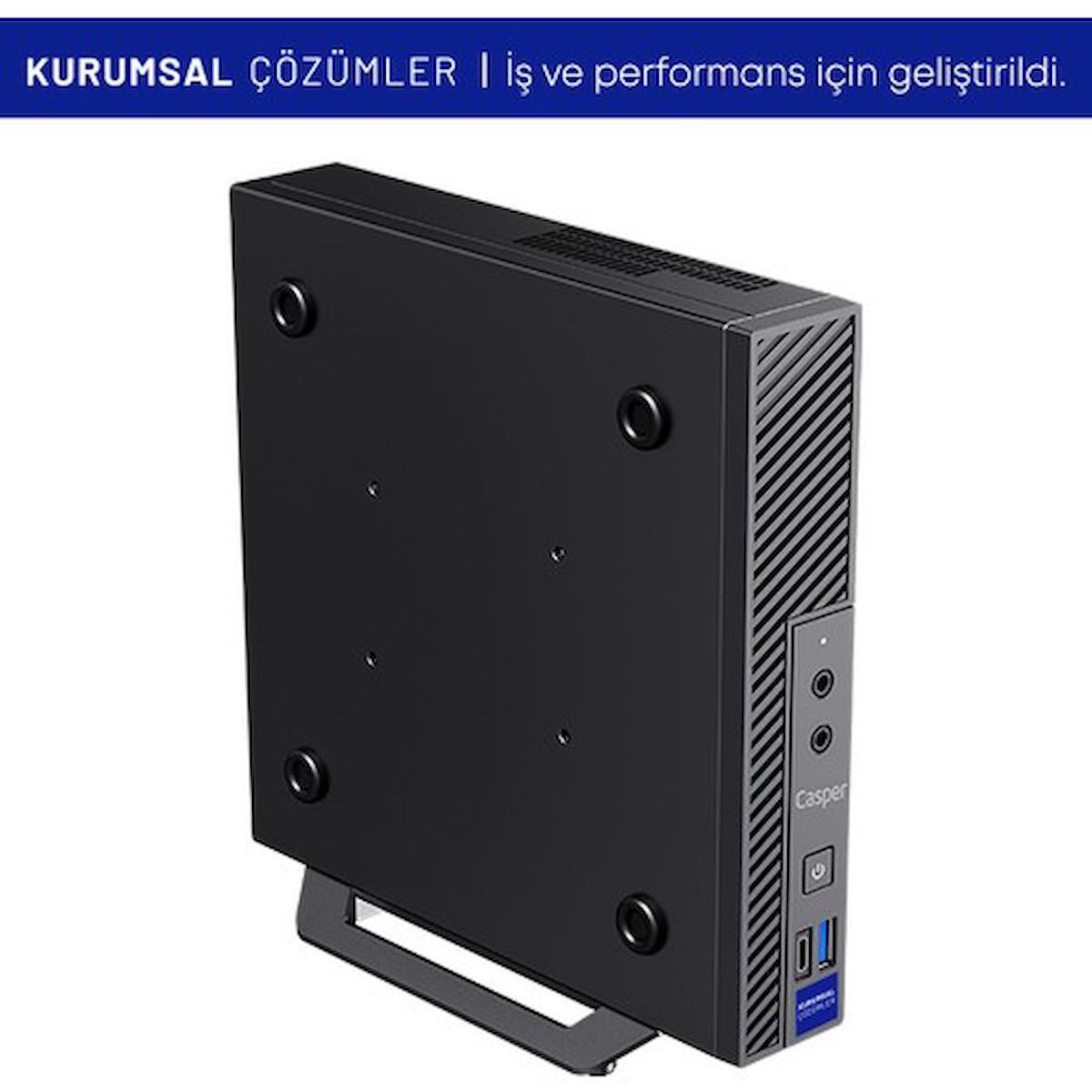 Casper Nirvana Paylaşımlı UHD Graphics Ekran Kartlı AMD Ryzen 5 i5 1135G7 16 GB Ram DDR4 500 GB SSD Mini ITX FreeDos Masaüstü Bilgisayar