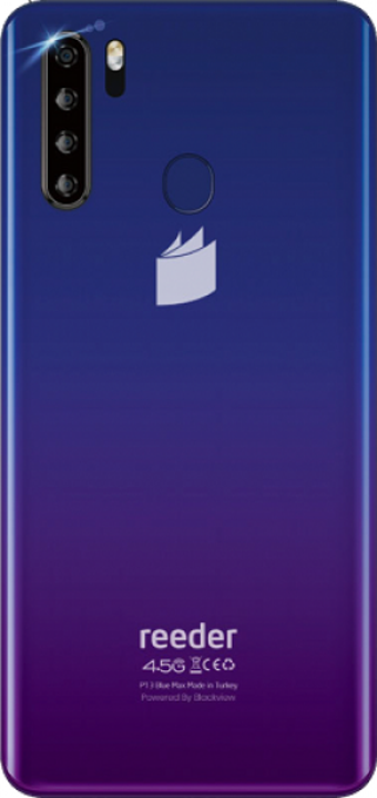 Reeder P13 Blue Max 64 Gb Hafıza 4 Gb Ram 6.49 İnç 8 MP Ips Lcd Ekran Android Akıllı Cep Telefonu Mavi