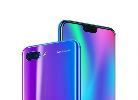 Honor 10 128 Gb Hafıza 4 Gb Ram 5.84 İnç 16 MP Ips Lcd Ekran Android Akıllı Cep Telefonu Mor