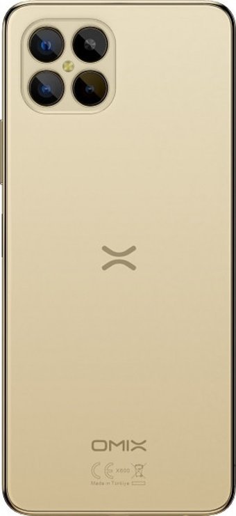 Omix X600 (4 Gb / 64 Gb) 64 Gb Hafıza 4 Gb Ram 6.78 İnç 50 MP Ips Lcd Ekran Android Akıllı Cep Telefonu Altın